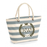 Personalised Beach Bag with custom Initial