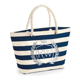 Personalised Beach Bag with custom Initial
