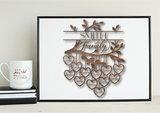 Personalised Family Branch Print