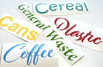 Custom Vinyl Labels