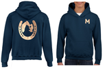 Personalised Kids Hoodie with Horseshoe design