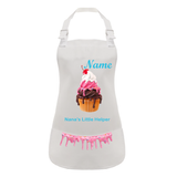 Personalised Childs Cherry toped Cupcake Apron