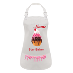 Personalised Childs Cherry toped Cupcake Apron