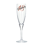 Personalised Birthday age & name Champagne, Prosecco Flute