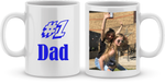 No1 Dad & Photo Mug