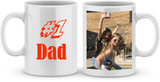 No1 Dad & Photo Mug